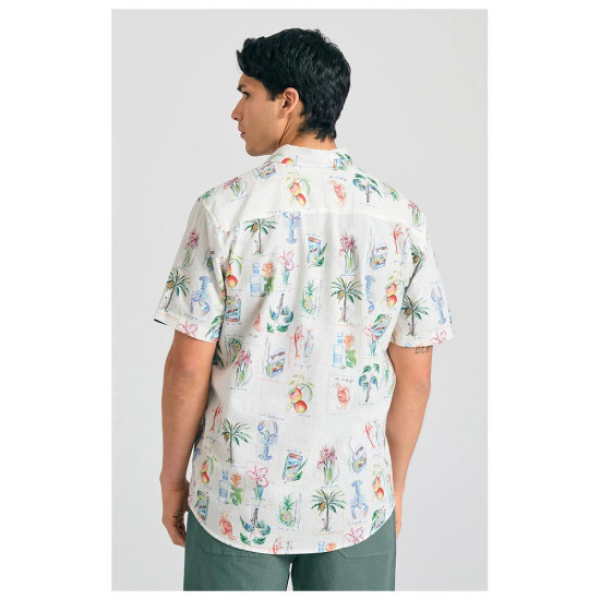 Funky Buddha Ανδρικό πουκάμισο Funky Buddha Ανδρικό πουκάμισο